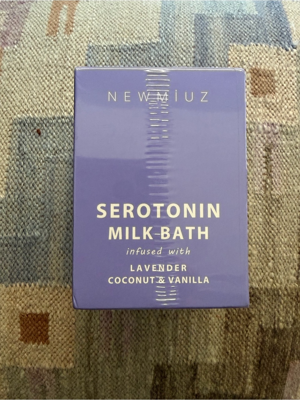 NEW MIUZ Serotonin Milk-Bath in Lavender New In Box Vanilla Coconut